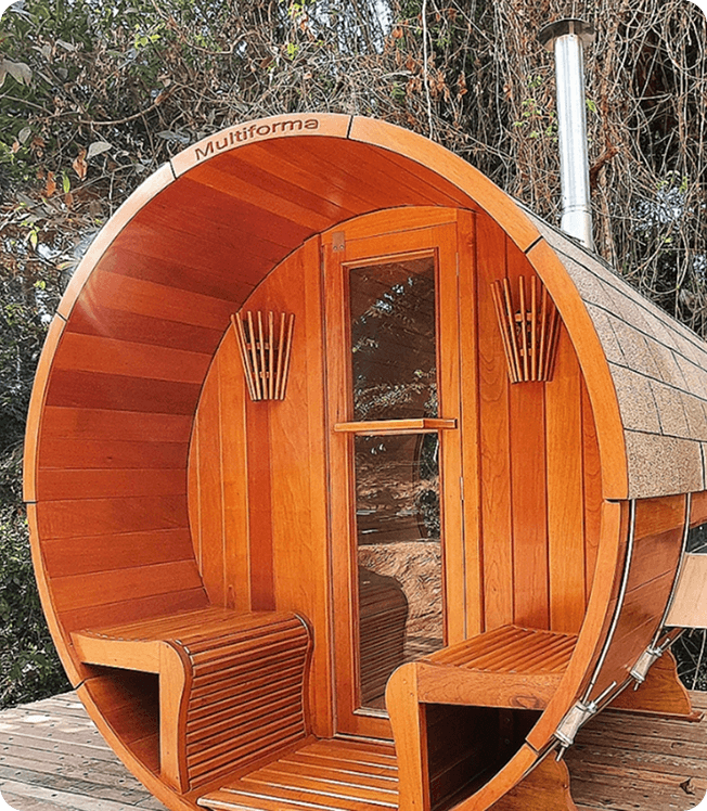Sauna a lenha 1