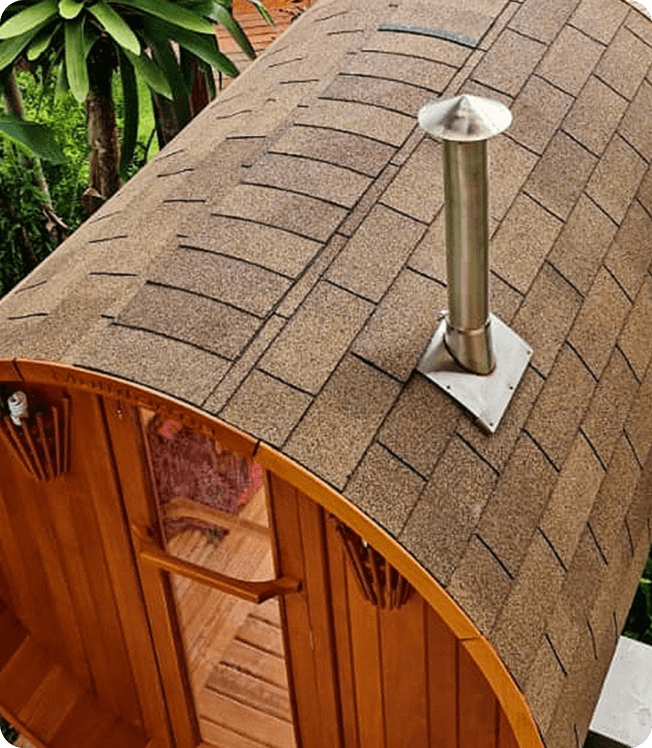 Sauna a lenha 2